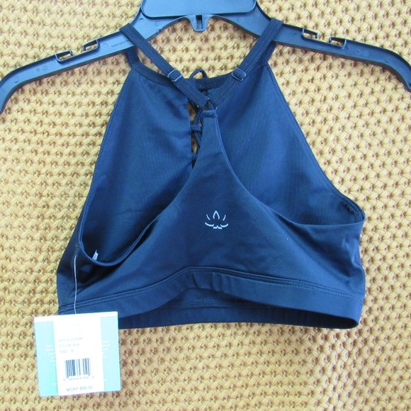 Beyond Yoga Learn The Ropes Black Bra MEDIUM - Picture 3 of 5